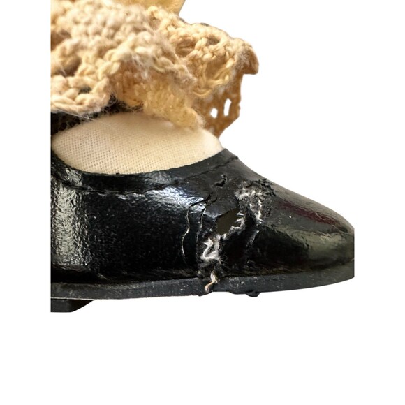 Dee Thorpe Handmade Bear Plush in Apron Filk Country Cottage Core Artist Signed - Picture 7 of 12